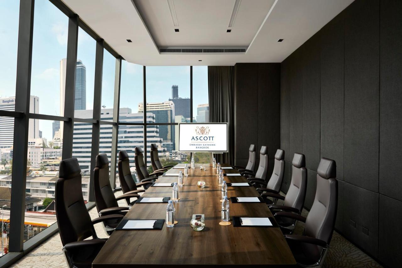 Ascott Embassy Sathorn Bangkok Hotel Kültér fotó Boardroom